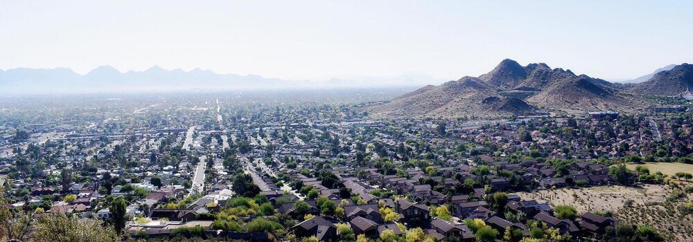 Downtown Phoenix skyline, one of the best areas to live in Phoenix